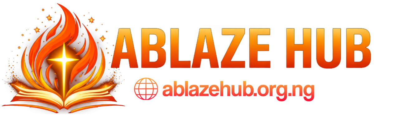 Ablaze Hub transparent logo banner
